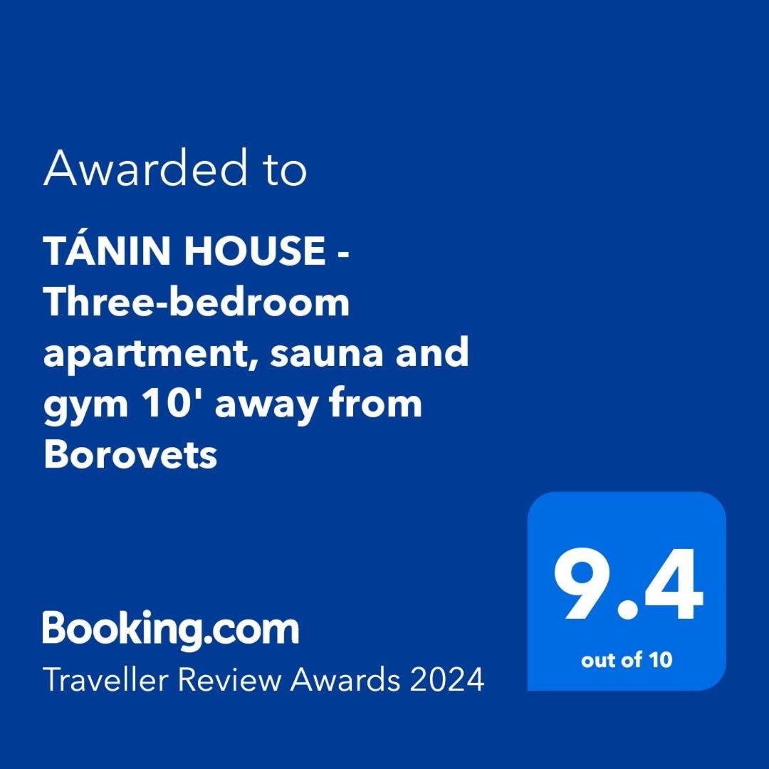 Tanin House - Three-Bedroom Apartment, Sauna And Gym 10' Away From Borovets 萨莫科夫 外观 照片